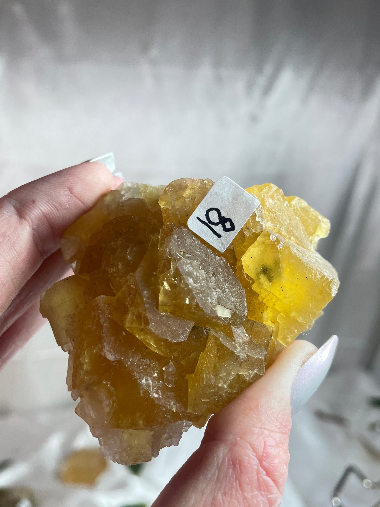 Yellow Cubic Fluorite