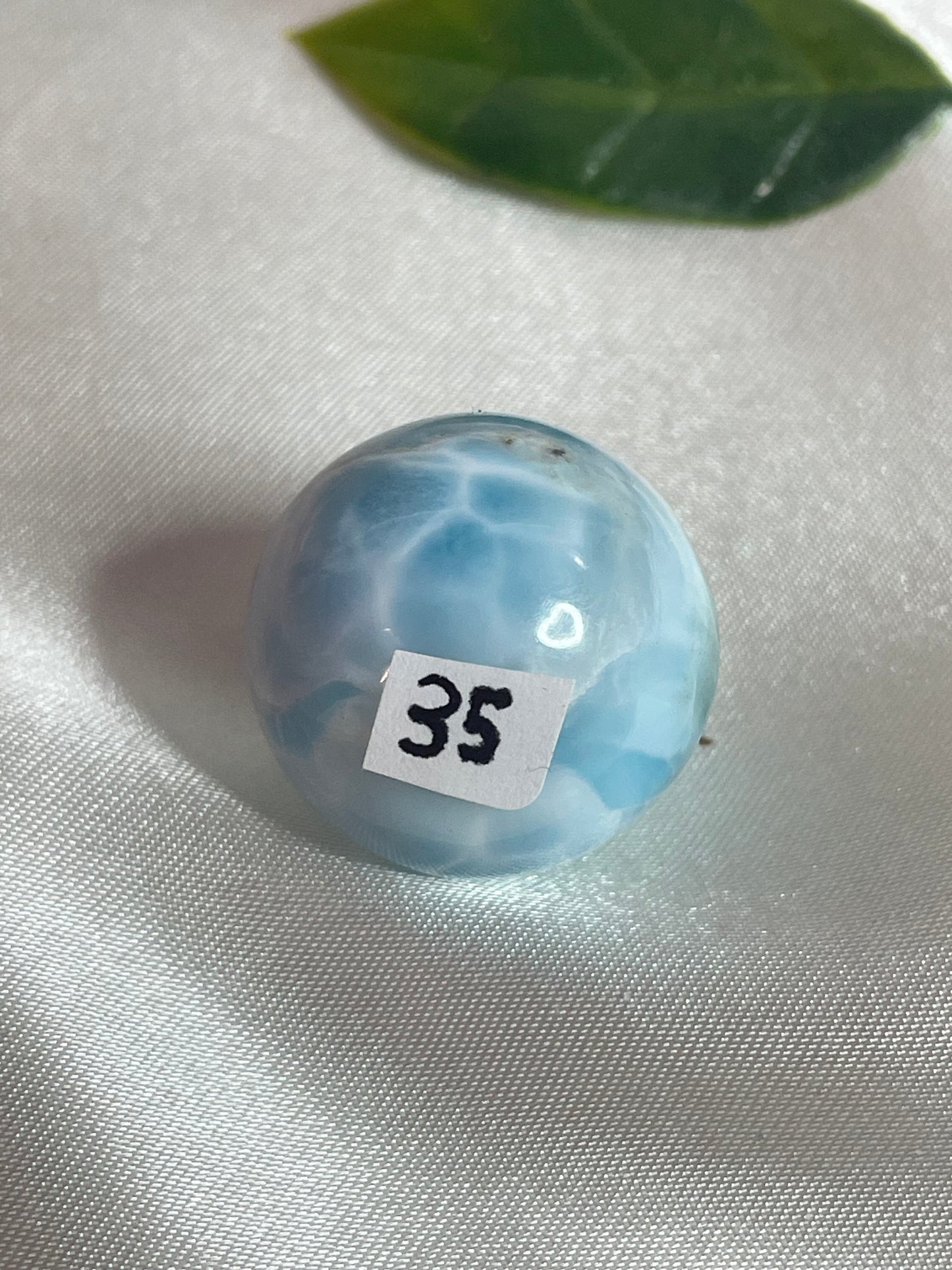 Larimar Spheres