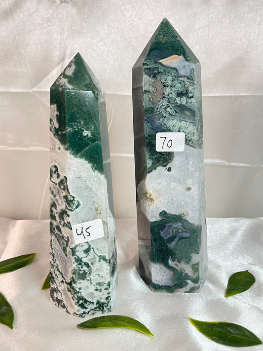 Moss Agate Towers