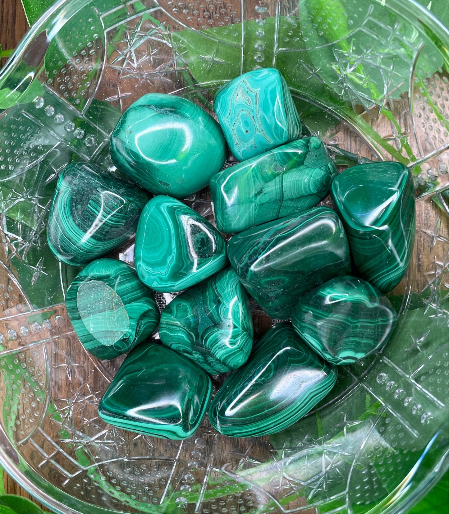 Malachite Tumbled