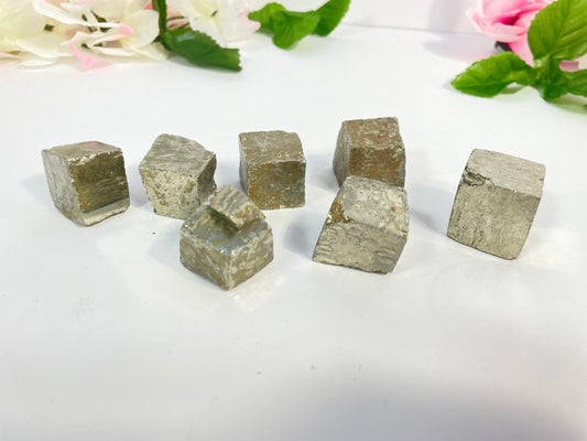 Pyrite Cube raw 5/21