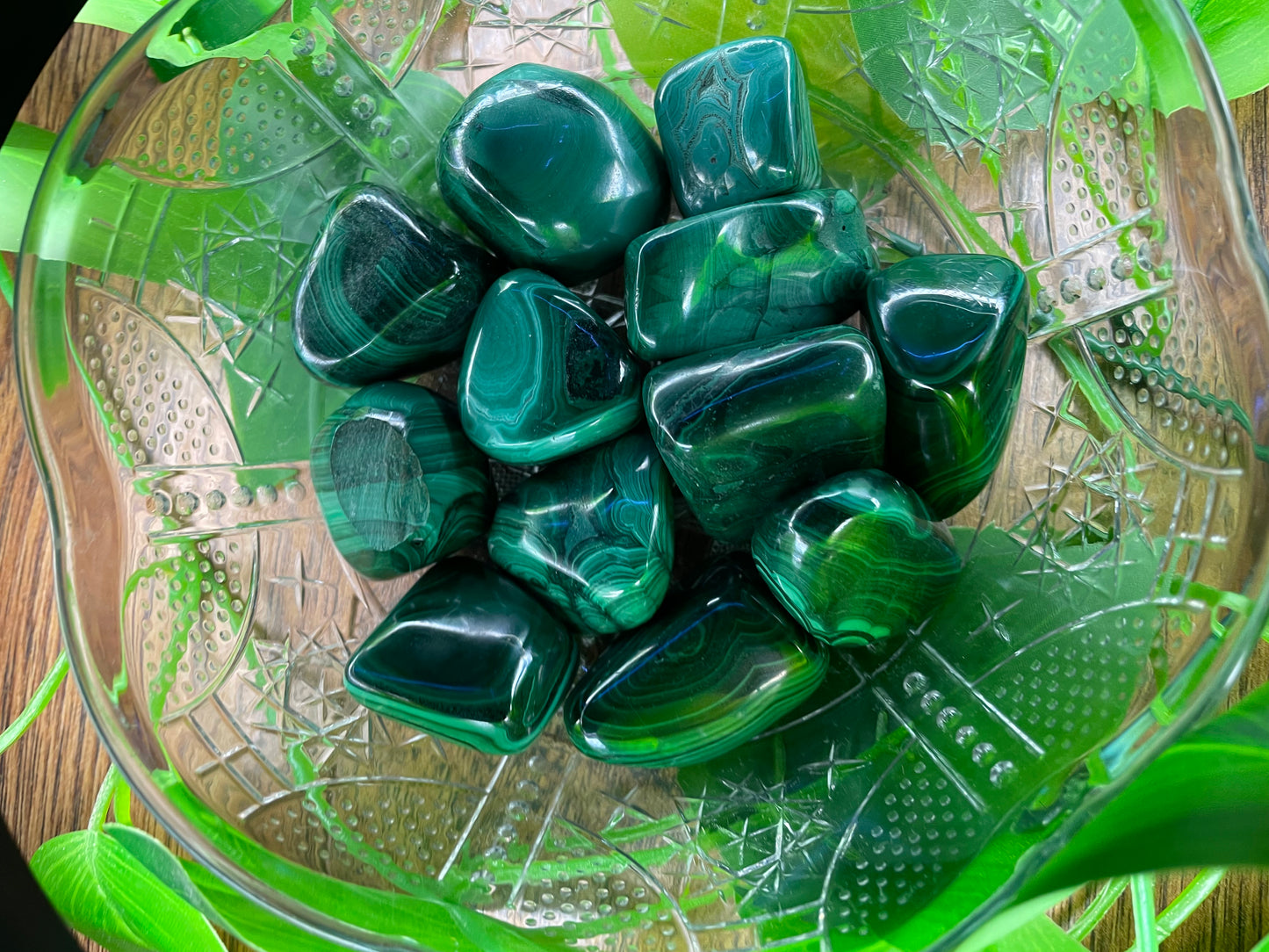 Malachite Tumbled