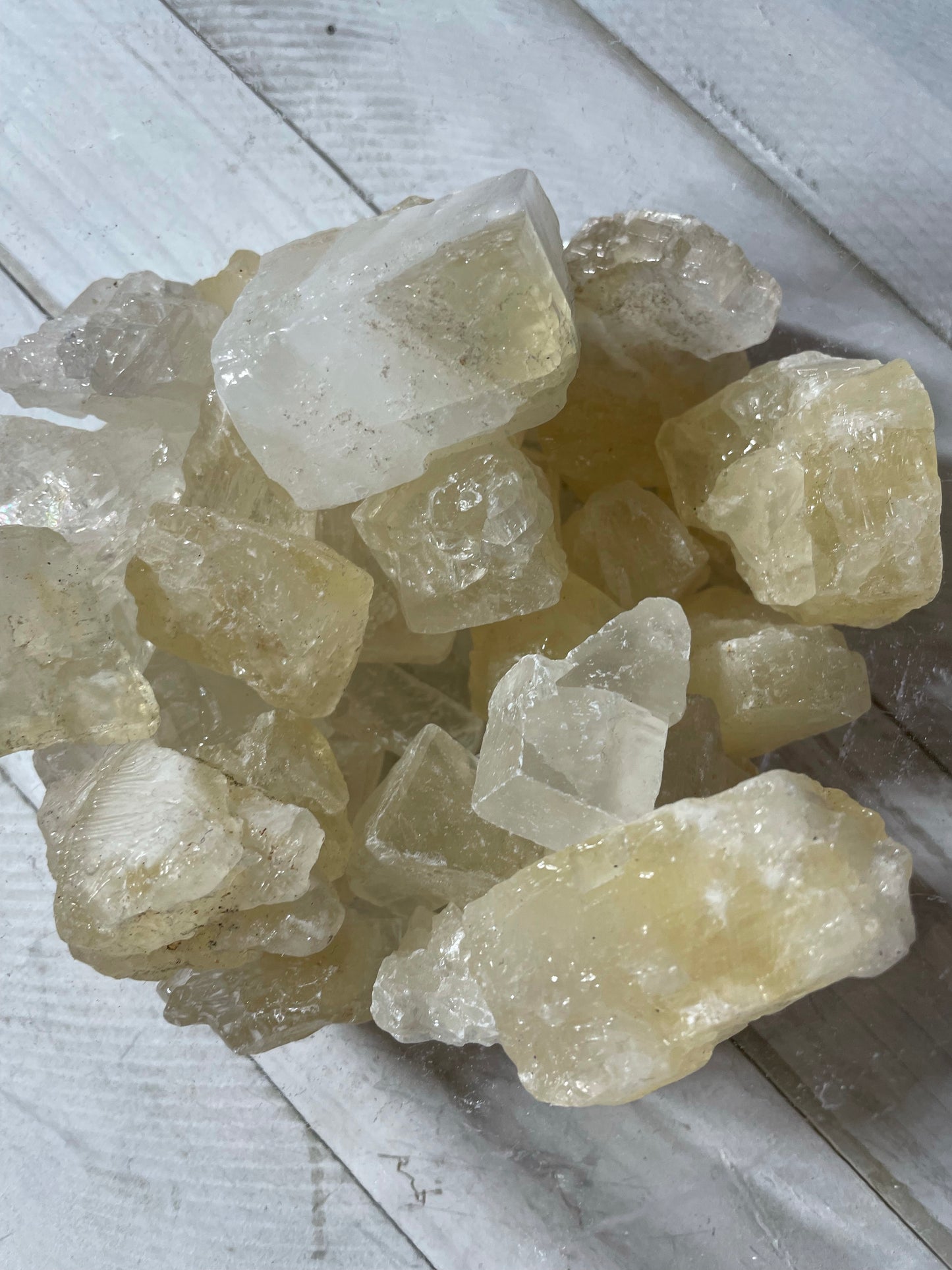 Yellow Calcite Raw