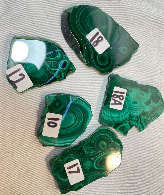 Malachite Slabs 11/11